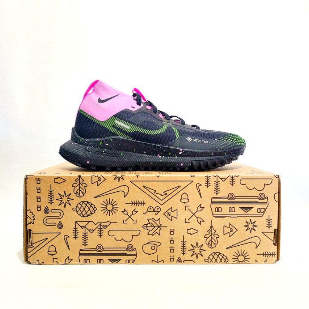 Size 6w - Nike React Pegasus Trail 4 GORE-TEX waterproof trail running Brand New